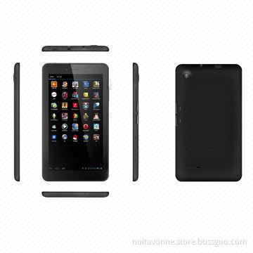 OS Android 4.2, 7-inch Tablet PC, 1024 x 600 Pixels, with Dual SIM Card, GPS, Wi-Fi and Bluetooth